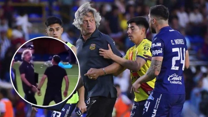 Director Técnico del Celaya golpea y persigue a auxiliar del Morelia tras eliminación de Toros
