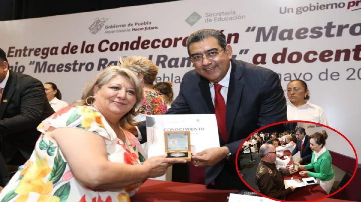 Gobernador de Puebla reconoce trabajo de maestros; exhorta a laborar por las futuras generaciones