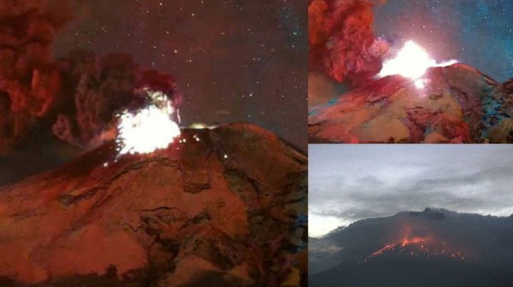VIDEO: Popocatépetl sorprende a poblanos con fuertes estruendos