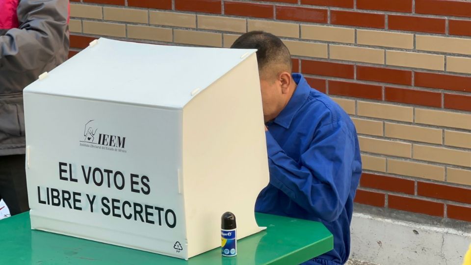 Este lunes votan para elegir gobernadora personas privadas de su libertad en Edomex
