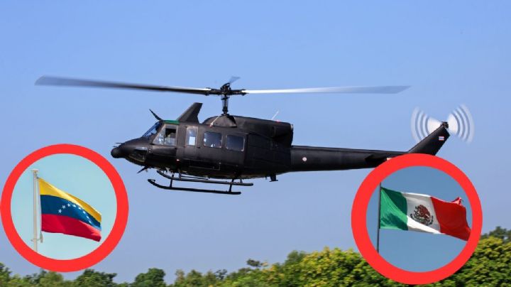 Narcohelicóptero mexicano es interceptado en el cielo de Venezuela