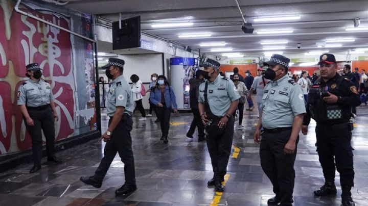 Metro CDMX: Guardia Nacional no se ha ido, mantiene vigilancia en 30 estaciones