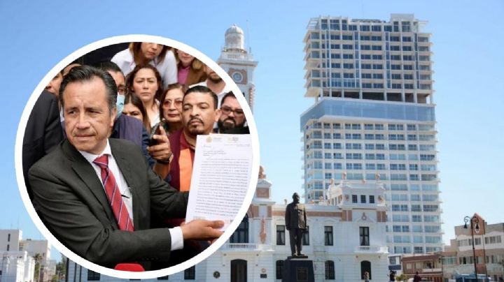 Cuitláhuac denuncia a jueces ante FGR por caso Torre Centro en Veracruz