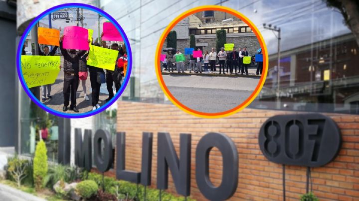 Empleados de este restaurante de Pachuca protestan y hacen paro laboral