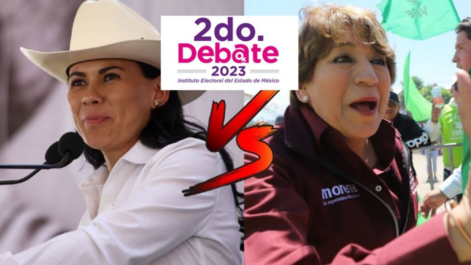 Segundo debate entre Delfina Gómez y Alejandra del Moral: ¿Donde verlo?