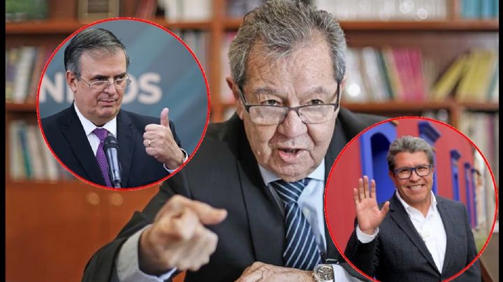 Monreal y Ebrard se degradan como corcholatas: Porfirio Muñoz Ledo les da consejo