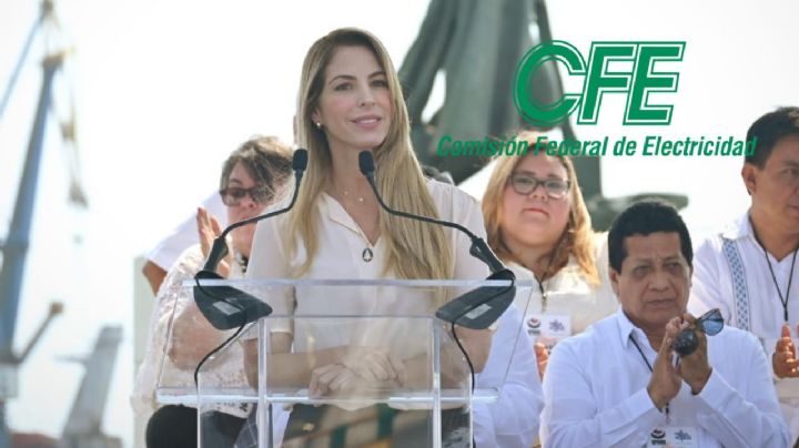 Alcaldesa de Veracruz exige a CFE resolver apagones en la ciudad