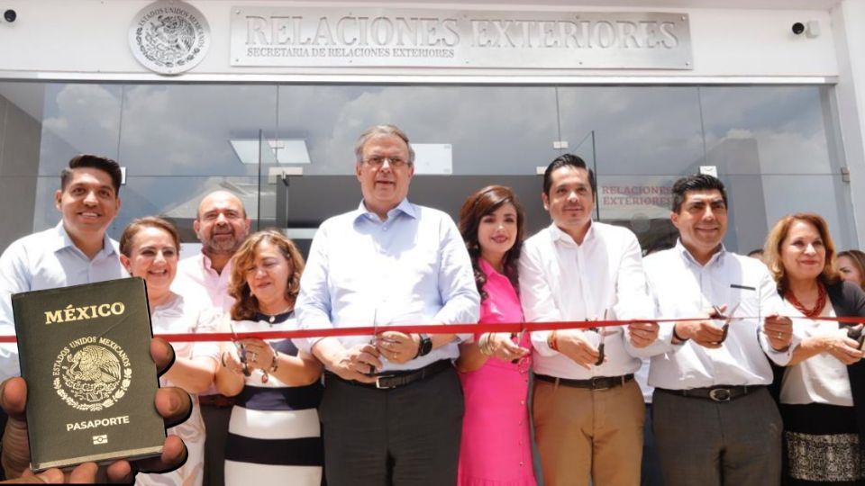 El alcalde César Prieto y el titular de la Secretaría de Relaciones Exteriores, Marcelo Ebrard, inauguraron las oficinas de la dependencia en Salamanca.