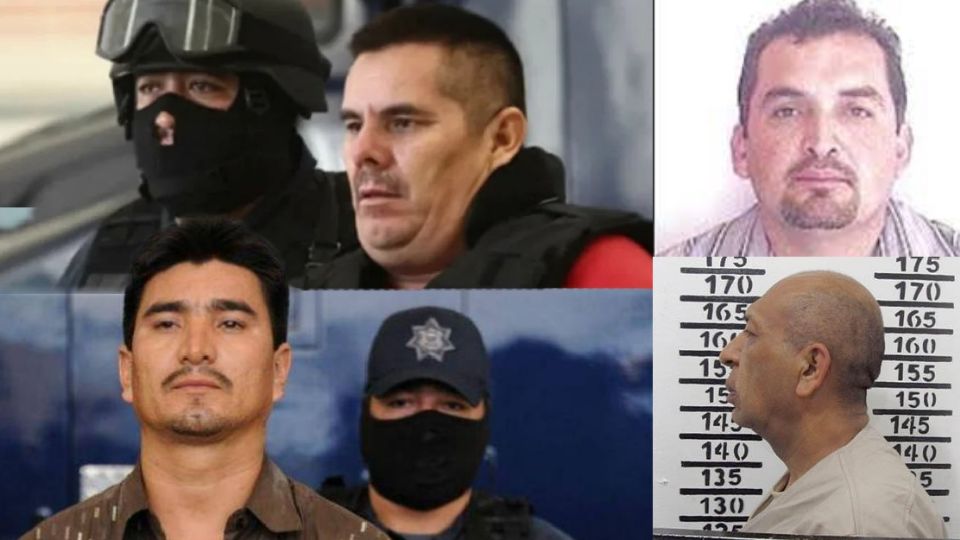 Nazario Moreno “el Chayo”, Jesús Méndez Vargas “el Chango”, Enrique Plancarte Solís “la Chiva” y
Servando Gómez “la Tuta”.