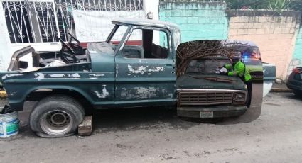 Así puedes reportar y pedir el retiro de autos maceta en calles de Veracruz