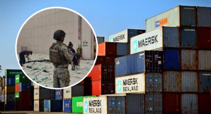SEMAR asegura 26 toneladas de zeolita con cocaína en el puerto de Veracruz