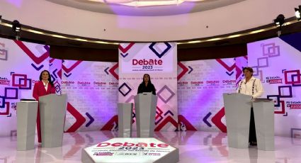 Segundo debate Edomex: seguridad, el tema en el que coinciden Delfina Gómez y Alejandra del Moral