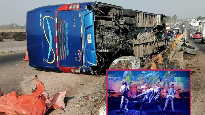 Vuelca autobús con alumnas de La Salle; venían del concierto de Imagine Dragons