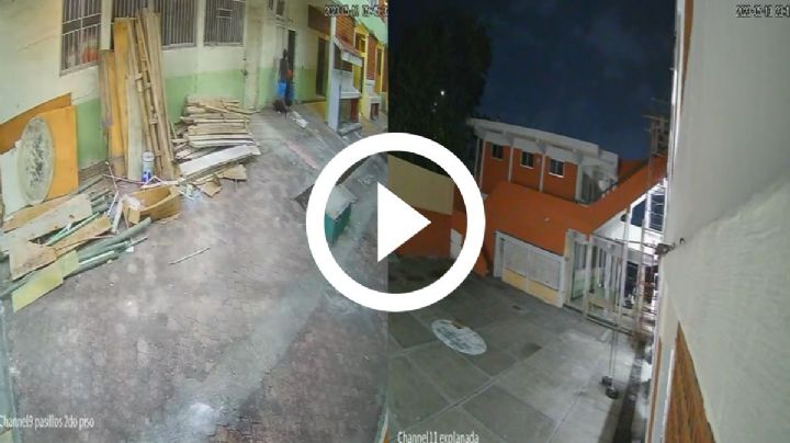 VIDEO: así robaron material para remodelar escuela Azueta de Boca del Río
