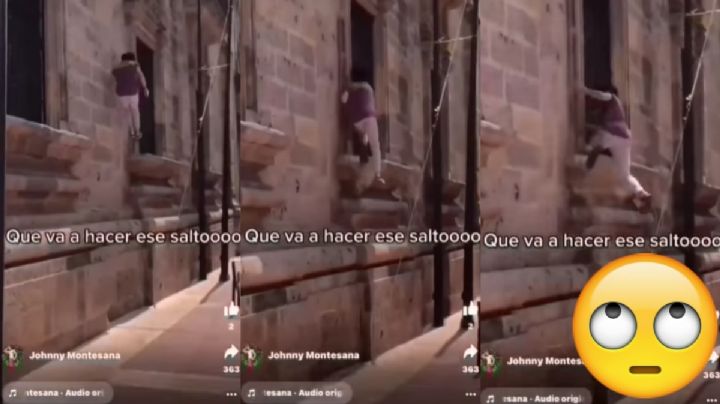 Por hacer parkour, influencer daña edificio histórico en Jalisco; INAH impondrá denuncia | VIDEO