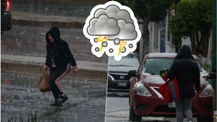 Clima en México: Lluvias y granizo en estos estados este viernes 18 de mayo