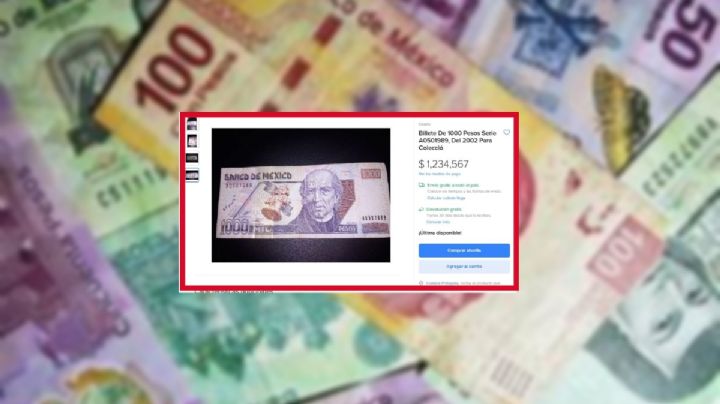 ¿Cómo debe ser el BILLETE de 1000 para que me den MÁS de 1,000,000 pesos?