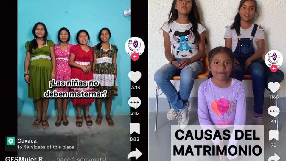 Hasta 2020, en México el 7.5 por ciento de las adolescentes indígenas vivían casadas o unidas; en Chiapas, Oaxaca y Guerrero habitaban la mitad de ellas