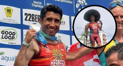 Ramos Herrera, duatleta de Perote gana campeonato mundial en España