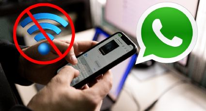 ¿Sin Internet y datos móviles? Así puedes mandar mensajes en WhatsApp