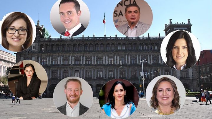 Las 8 mujeres y hombres de la oposición que buscan tirar a Morena en la CDMX