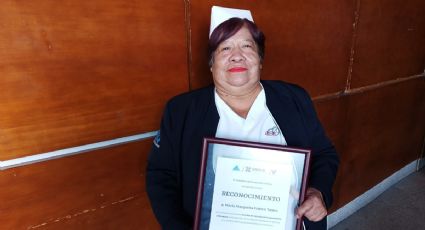 La mayor satisfacción es cuando los pacientes me abrazan: Margarita, cumple 45 años de enfermera