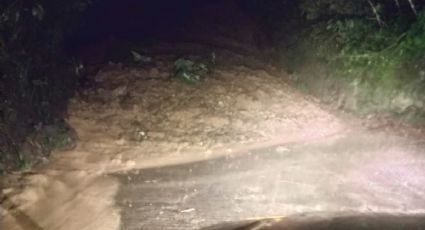 Tormenta y falla geológica dejan incomunicada a una localidad de la Huasteca