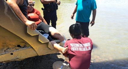 Una mujer fue mordida por un cocodrilo en Puerto Vallarta; salvó a un niño