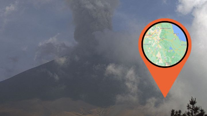 Popocatépetl ya es fase 3; caerán cenizas en esta región de Veracruz