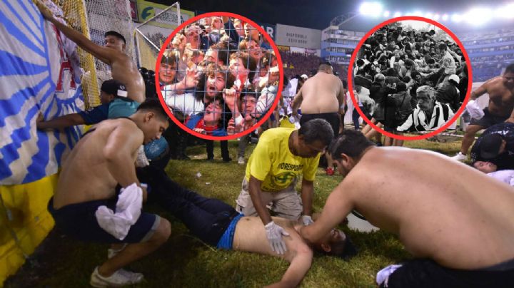 Las 5 terribles TRAGEDIAS en ESTADIOS de futbol tras la estampida en Cuscatlán