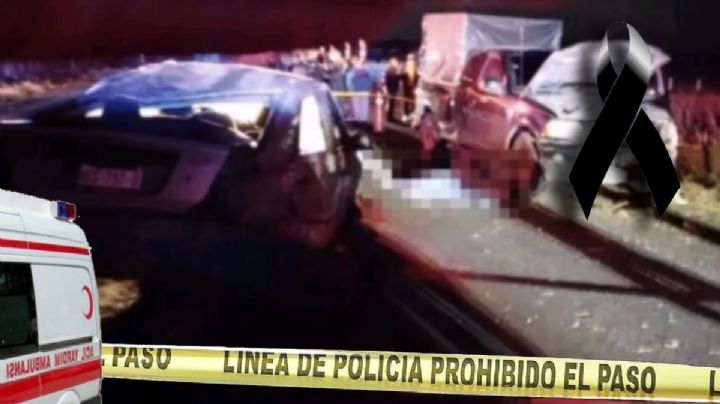 Conductora de un Jetta muere al chocar de frente contra una camioneta en la Pachuca-Sahagún | VIDEO