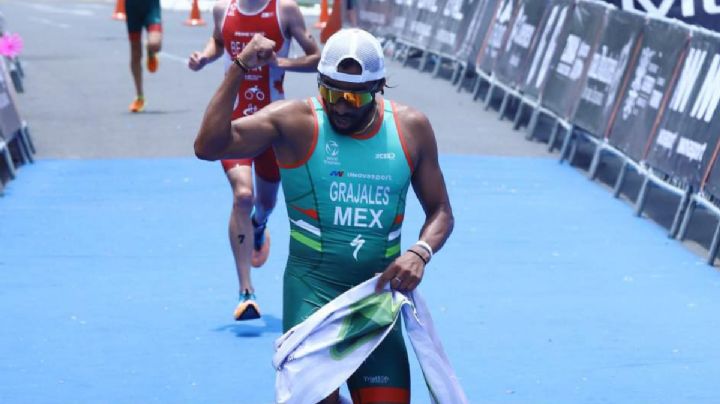 Crisanto Grajales, xalapeño que la rompe en triatlón Ixtapa-Zihuatanejo