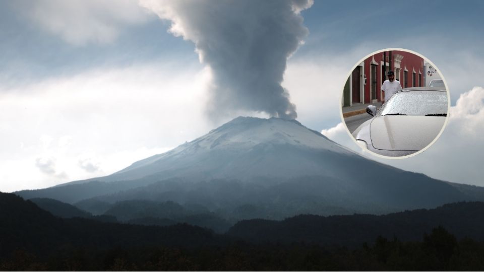 Desde la madrugada del sábado, el volcán Popocatépetl registró múltiples exhalaciones y explosiones acompañadas de material incandescente y ceniza