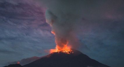 La impactante foto del Popocatépetl de Ricardo Salinas Pliego