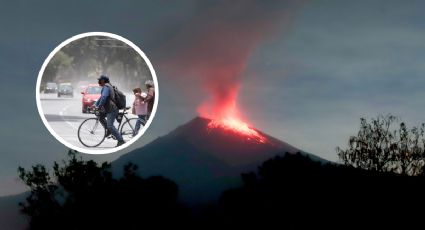 ¿Cuántas veces ha caído cenizas del Popocatépetl en Veracruz?