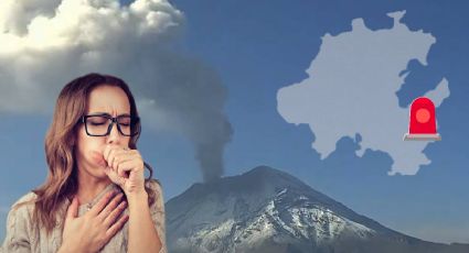 Popocatépetl: Alerta en Hidalgo, monitorean estos municipios por caída de ceniza