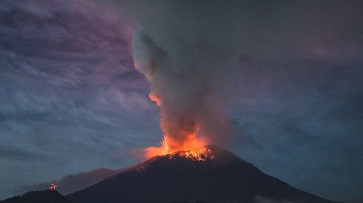 La impactante foto del Popocatépetl de Ricardo Salinas Pliego