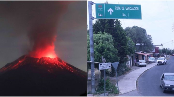 Volcán Popocatépetl: Estas son las 9 rutas de evacuación