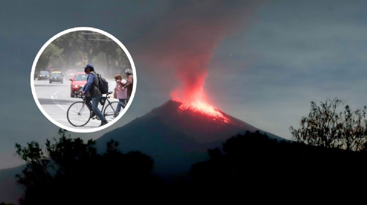 ¿Cuántas veces ha caído cenizas del Popocatépetl en Veracruz?