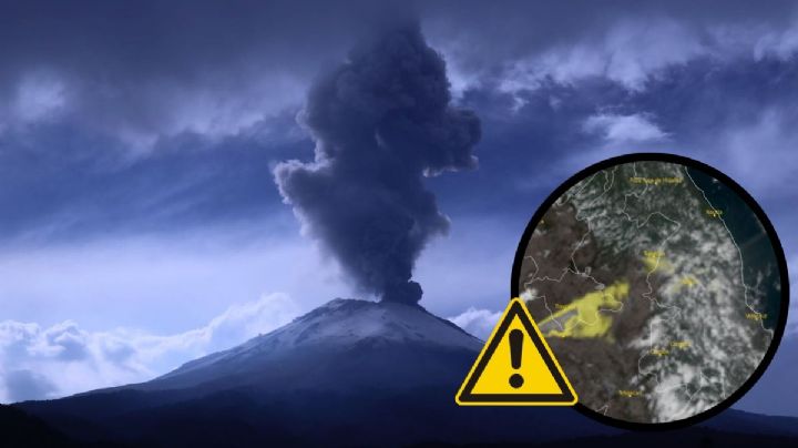 ¿Hay riesgo por ceniza del Popocatépetl en Veracruz? Esto dice Protección Civil