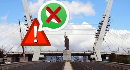 FALSO mensaje que circula en WhatsApp sobre Puente Atirantado
