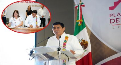 Salomón Jara Cruz presenta el Plan Estatal de Desarrollo 2022-2028 de Oaxaca