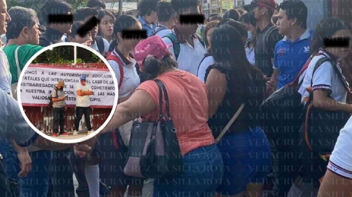 En Coatzintla, padres de familia toman el COBAEV; piden destitución de directora