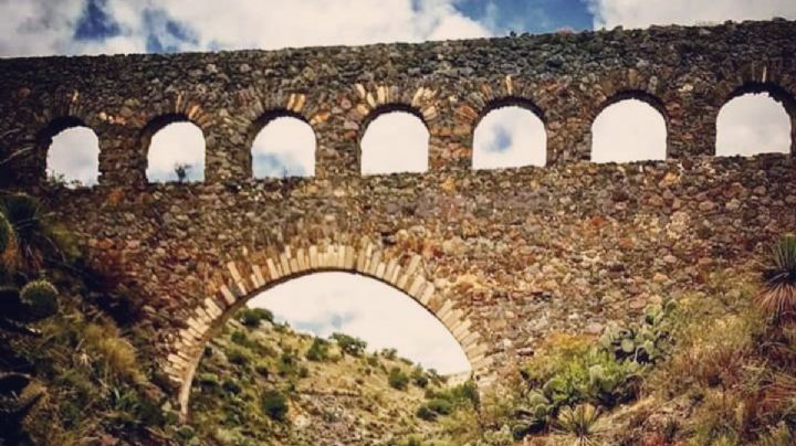 Este es el acueducto de Pachuca de más de 100 años, nombrado  Patrimonio Cultural Intangible
