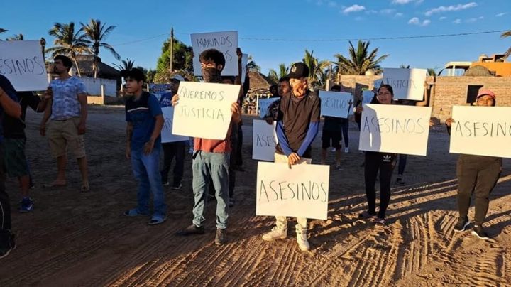Marinos detienen a 2 civiles en retén; aparecen asesinados a golpes y balazos