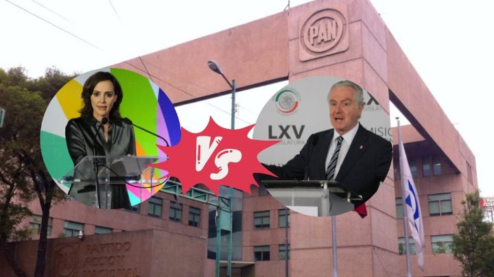 Pleito en el PAN; Santiago Creel y Lilly Téllez ya se pelean la candidatura del 2024
