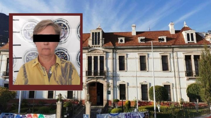 Detienen a Yolanda Tellería, exalcaldesa de Pachuca, afuera de la Procuraduría de Hidalgo