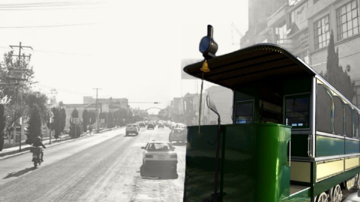Fotos antiguas revelan cómo era viajar en tranvía en Pachuca; ¿te hubieras subido?