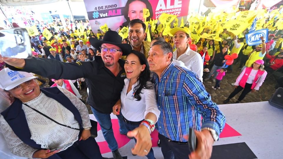 Vamos con todo en estos últimos 7 días de campaña: Alejandra del Moral