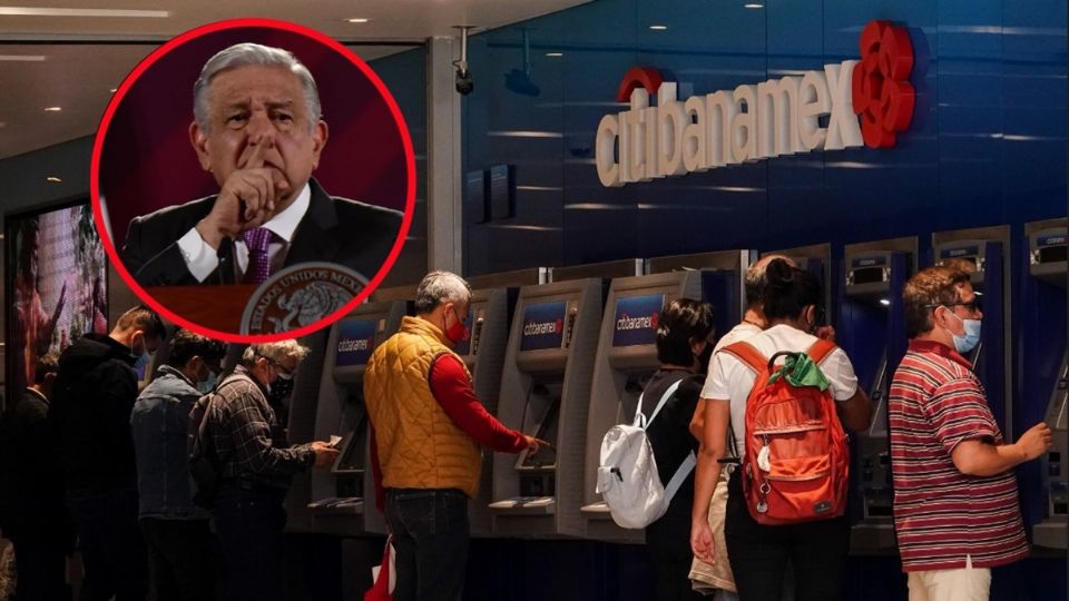 Ayer, López Obrador manifestó su interés en convertir a Banamex en un banco estatal